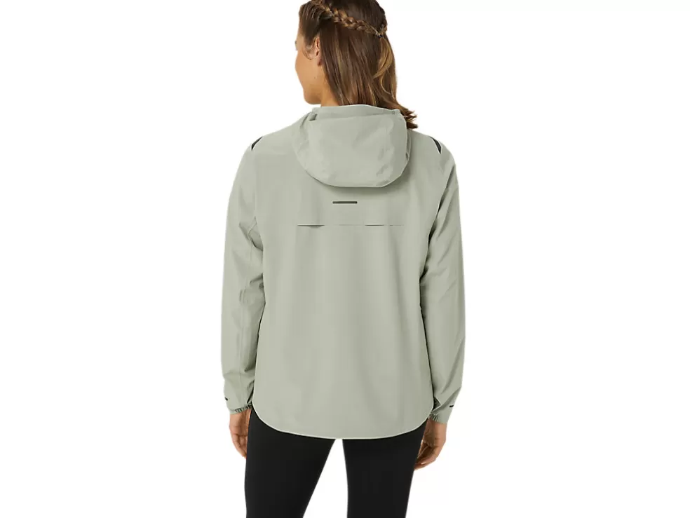 Kleding | Jassen en vesten>ASICS ACCELERATE WATERPROOF 2.0 JACKET Olive Grey