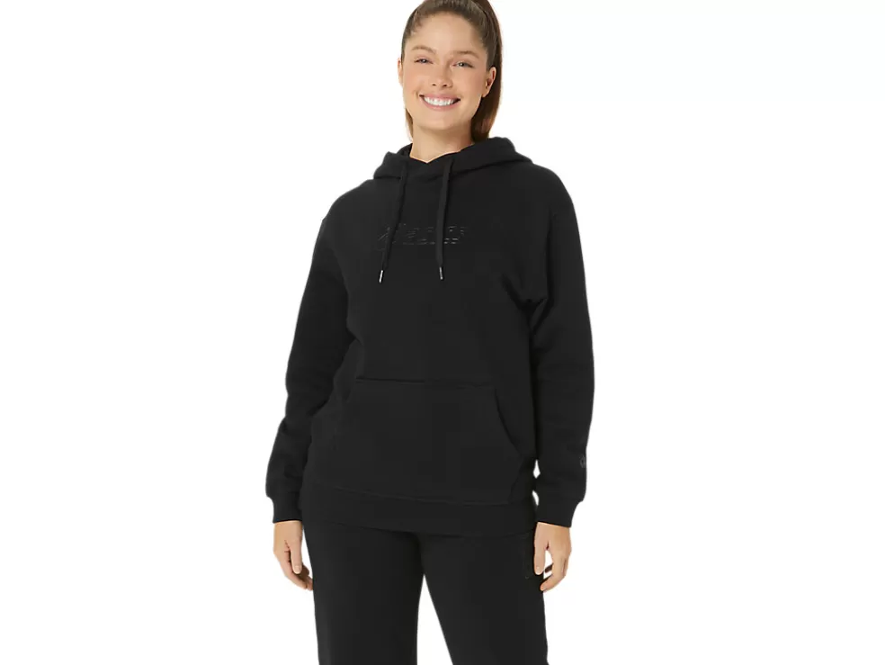 Hoodies en sweatshirts | Shirts met lange mouwen>ASICS LOGO OTH HOODIE Performance Black