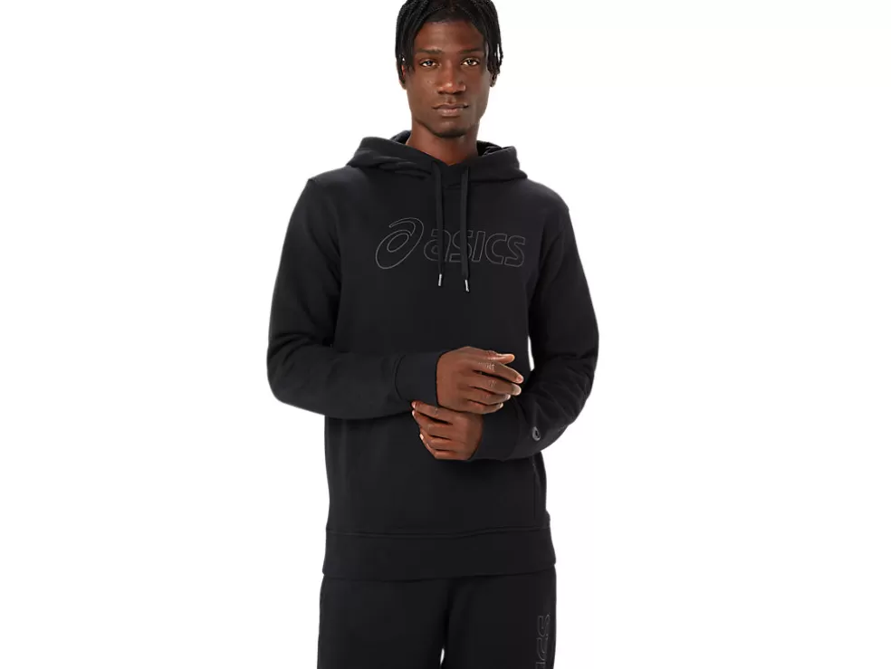 Bovenkleding | Hoodies en sweatshirts>ASICS LOGO OTH HOODIE Performance Black/Graphite Grey