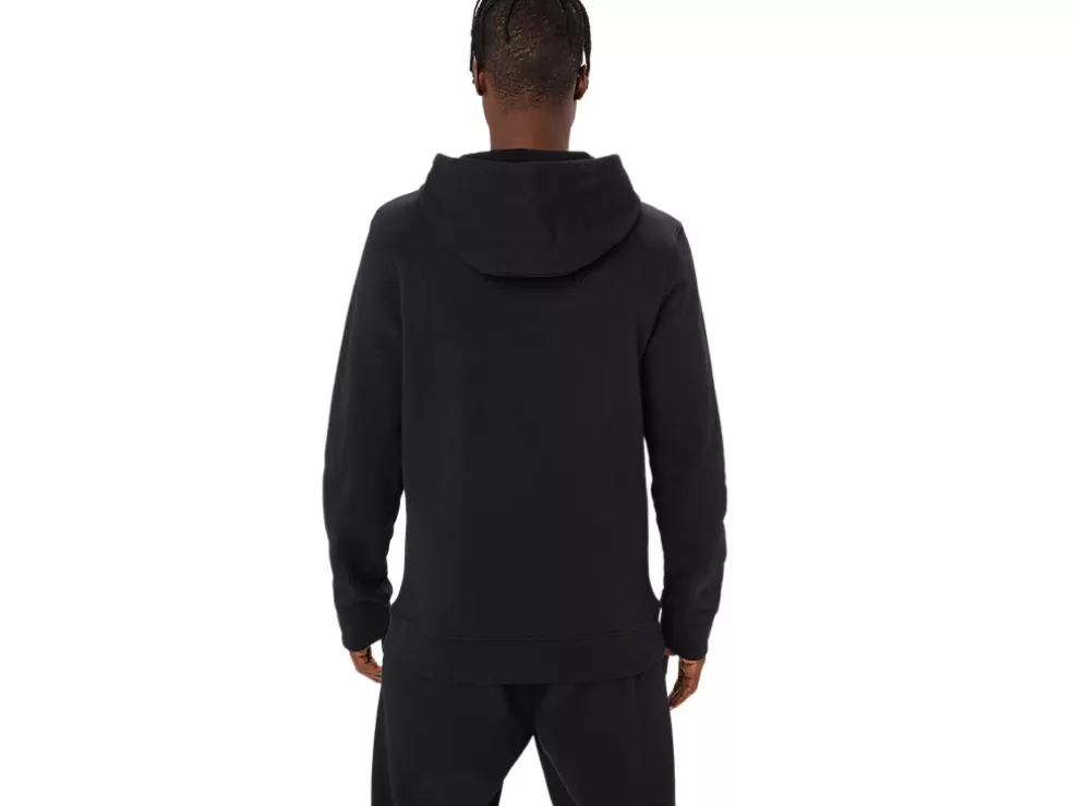 Bovenkleding | Hoodies en sweatshirts>ASICS LOGO OTH HOODIE Performance Black/Graphite Grey