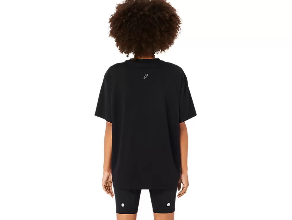 Shirts met korte mouwen | Bovenkleding>ASICS LOGO TEE Performance Black