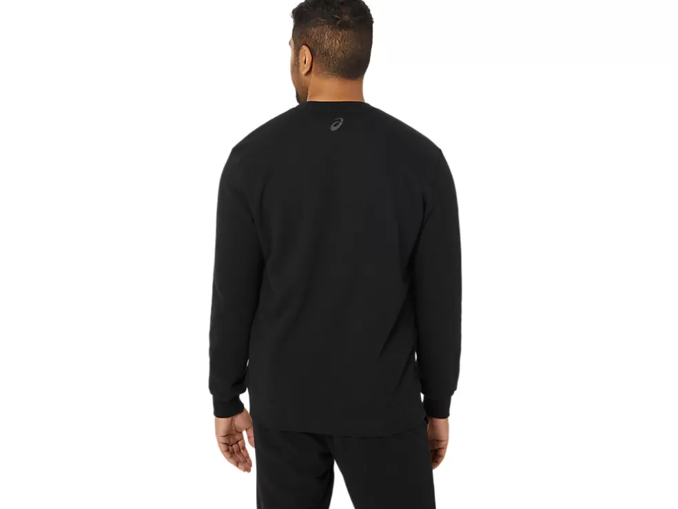 Hoodies en sweatshirts | Shirts met lange mouwen>ASICS SWEATSHIRT Performance Black/Graphite Grey