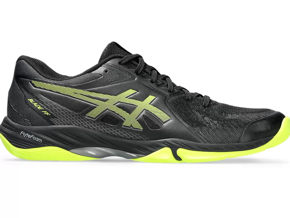 Netbal | Squash & badminton>ASICS BLADE FF Black/Safety Yellow