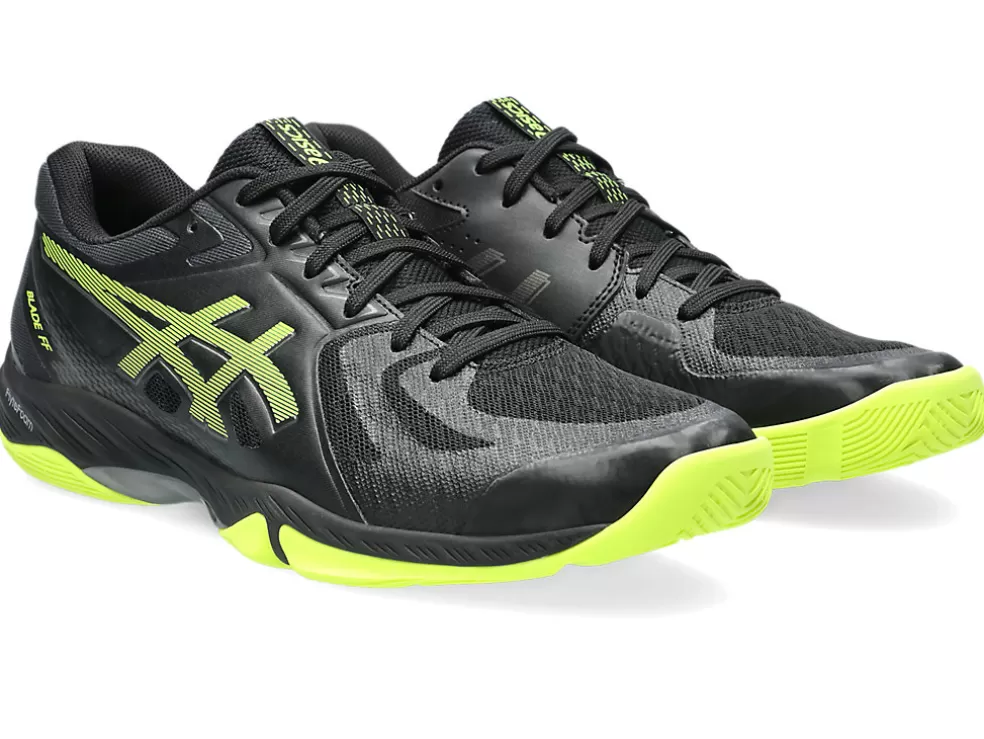 Netbal | Squash & badminton>ASICS BLADE FF Black/Safety Yellow