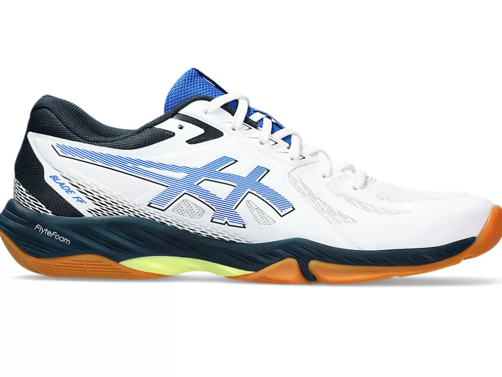 Netbal | Squash & badminton>ASICS BLADE FF White/Illusion Blue