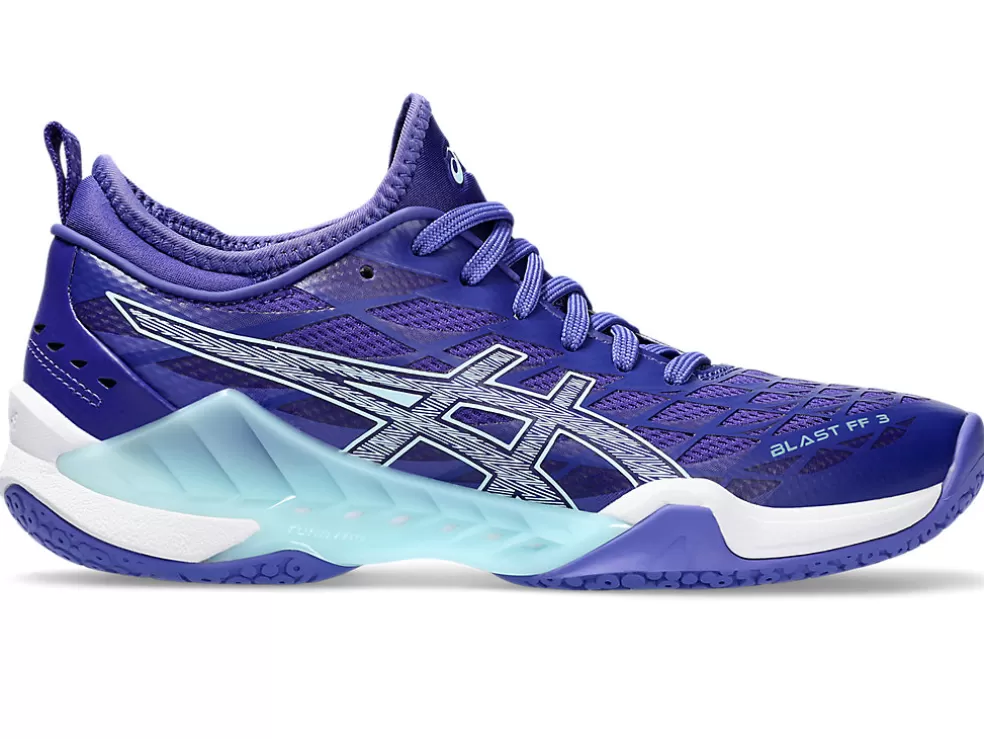 Netbal | Squash & badminton>ASICS BLAST FF 3 Eggplant/Aquamarine