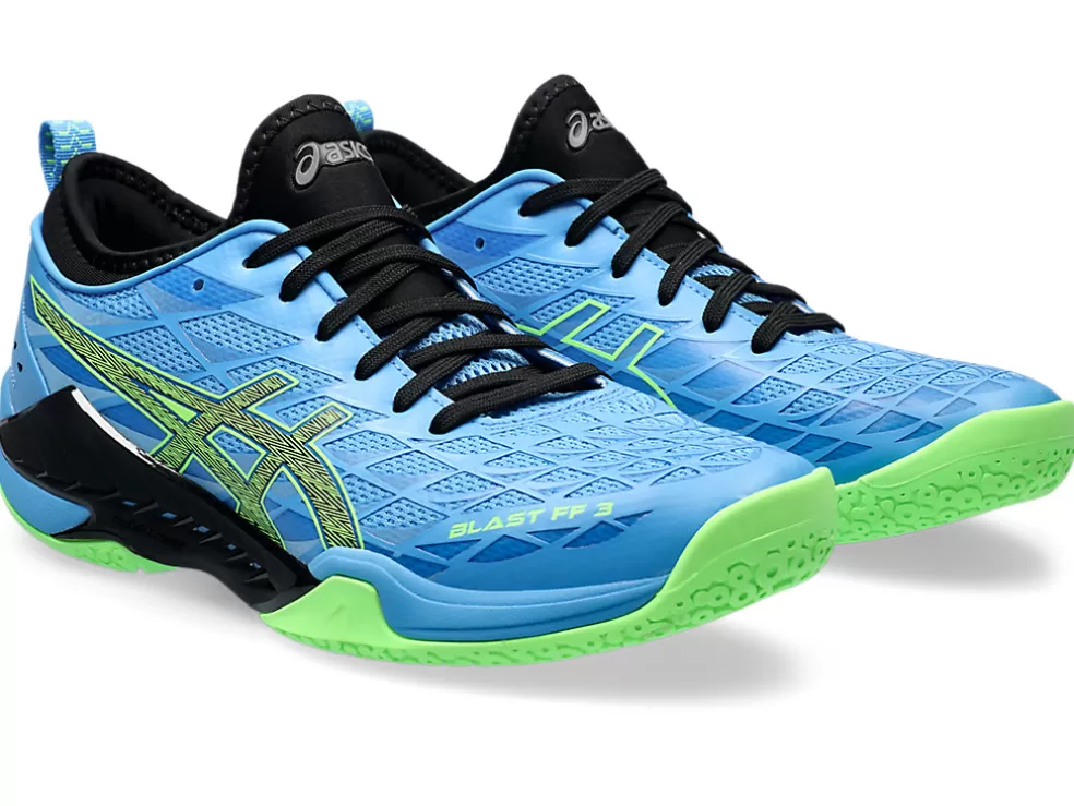 Squash & badminton | Handbal>ASICS BLAST FF 3 Waterscape/Lime Burst