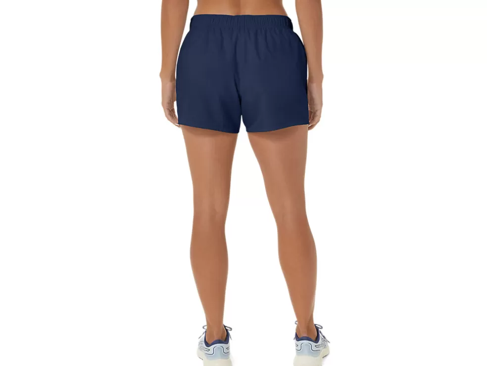 Kleding | Hardlopen>ASICS CORE 4IN SHORT Blue Expanse