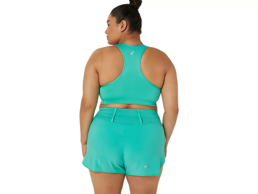 Kleding | Hardlopen>ASICS CORE LOGO BRA Aurora Green/Rich Teal