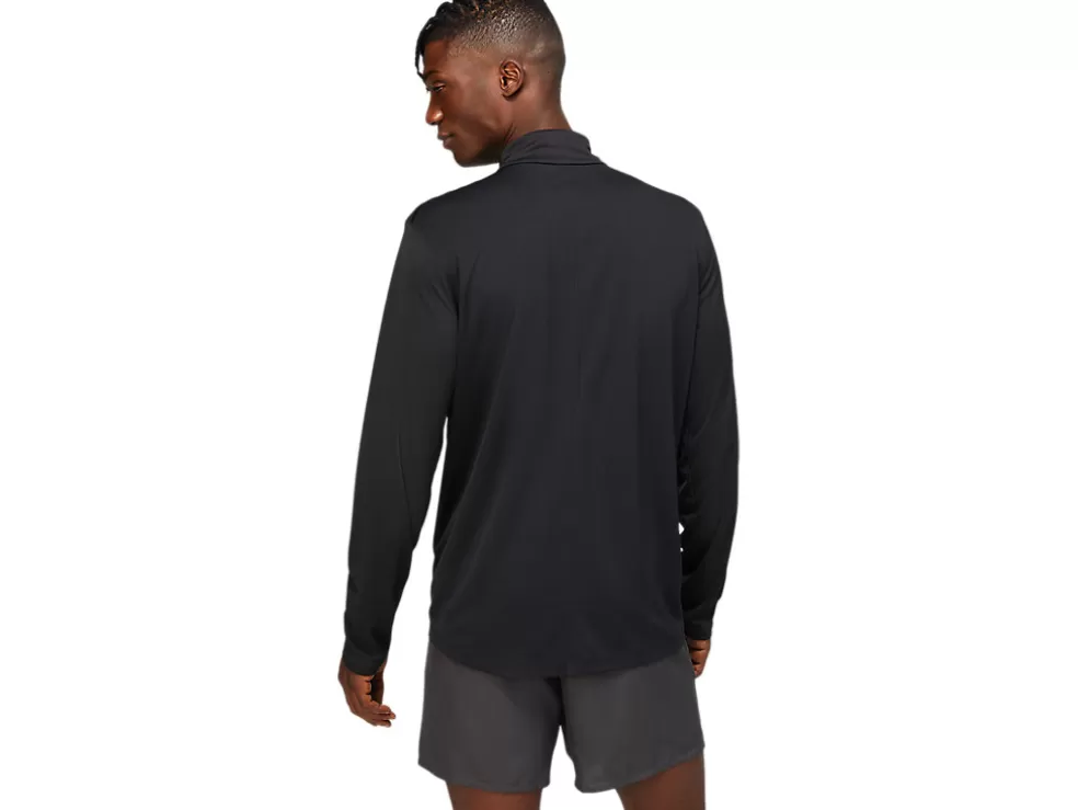 Kleding | Hardlopen>ASICS CORE LS 1/2 ZIP TOP Performance Black