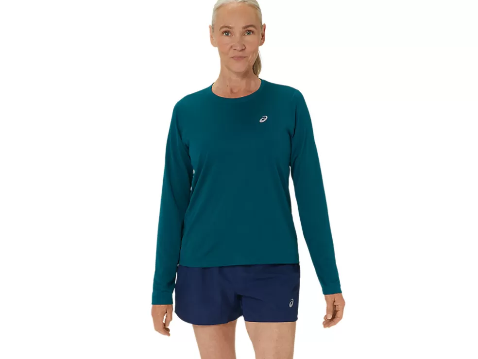 Kleding | Hardlopen>ASICS CORE LS TOP Rich Teal