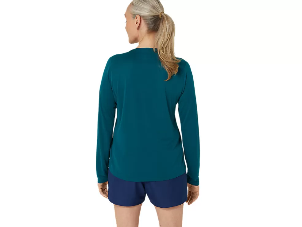 Kleding | Hardlopen>ASICS CORE LS TOP Rich Teal