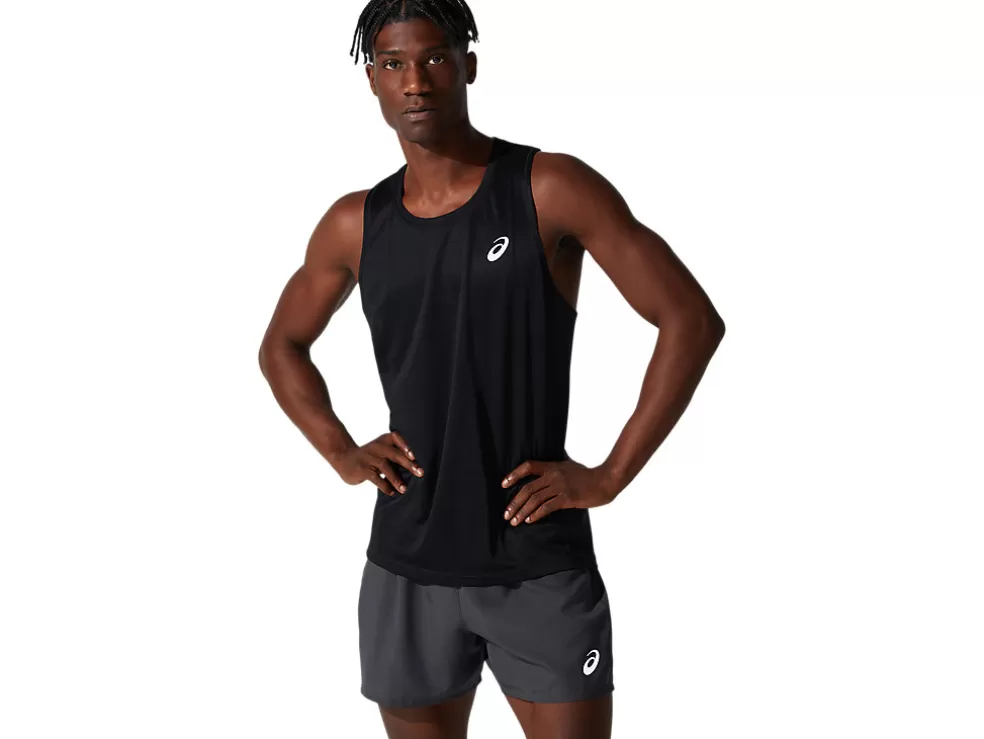 Atletiek | Kleding>ASICS CORE SINGLET Performance Black