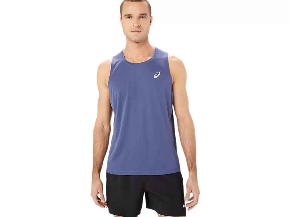 Kleding | Hardlopen>ASICS CORE SINGLET Thunder Blue