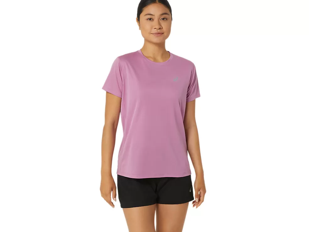 Kleding | Hardlopen>ASICS CORE SS TOP Soft Berry