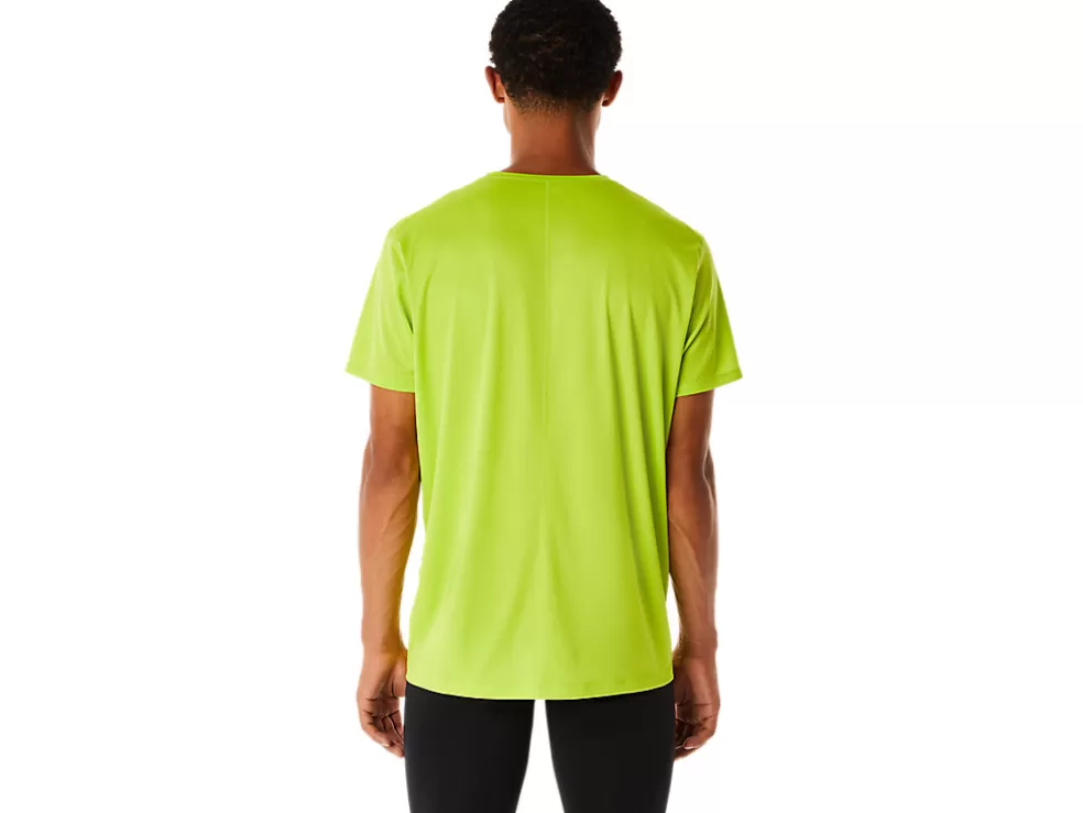 Kleding | Hardlopen>ASICS CORE SS TOP Lime Zest