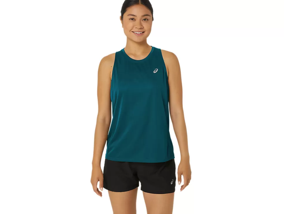 Kleding | Hardlopen>ASICS CORE TANK Rich Teal