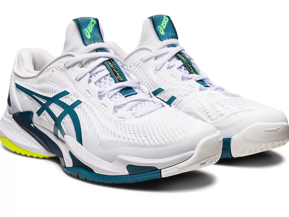 COURT FF™ | Tennisschoenen>ASICS COURT FF 3 White/Gris Blue