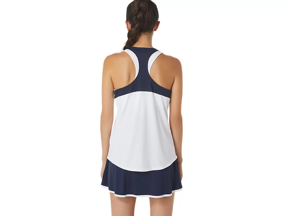 Kleding | Tennis>ASICS COURT TANK Brilliant White/Midnight