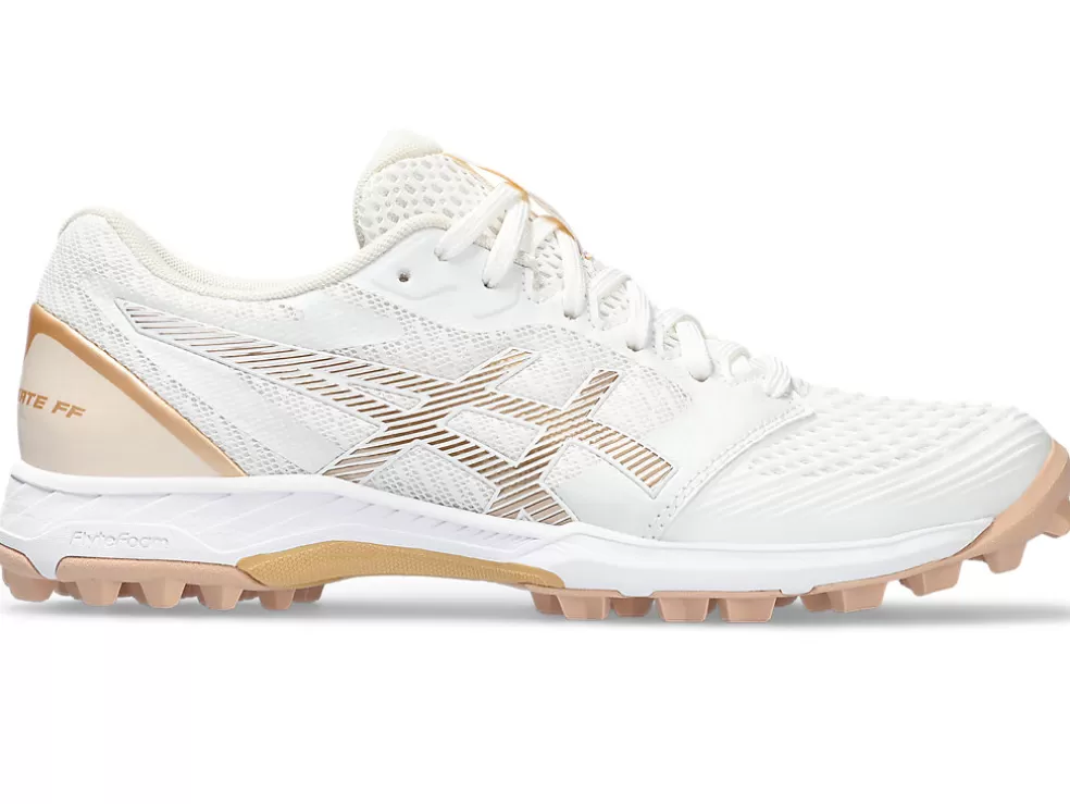 Hockey | Schoenen>ASICS FIELD ULTIMATE FF 2 White/Champagne