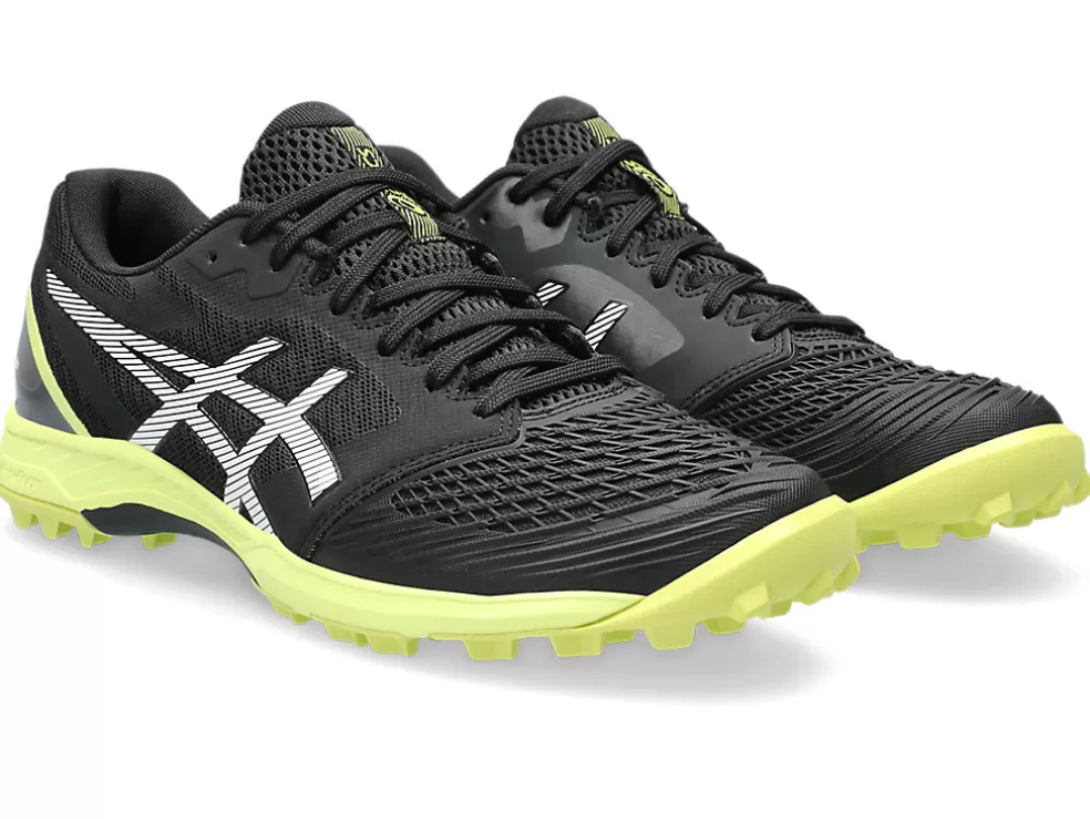 Hockey | Schoenen>ASICS FIELD ULTIMATE FF 2 Black/Glow Yellow