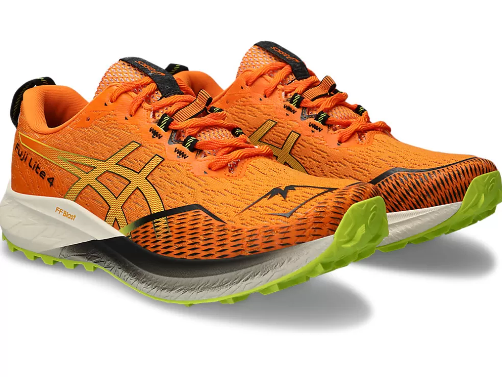 FUJI LITE™ | Trail running>ASICS FUJILITE 4 Bright Orange/Neon Lime