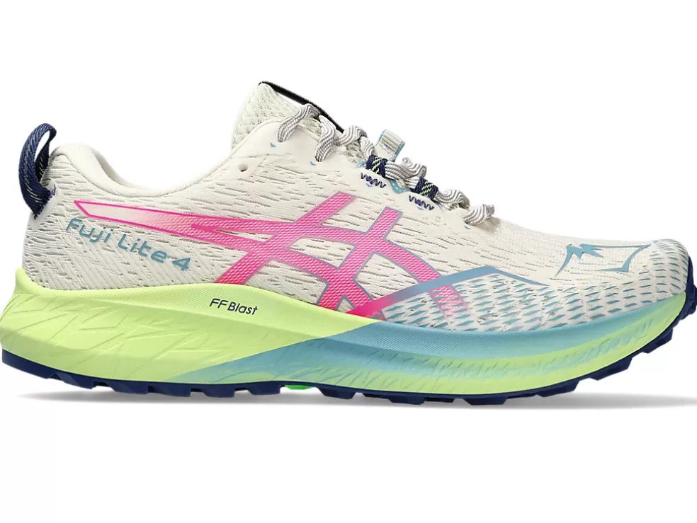 FUJI LITE™ | Trail running>ASICS FUJILITE 4 Birch/Hot Pink