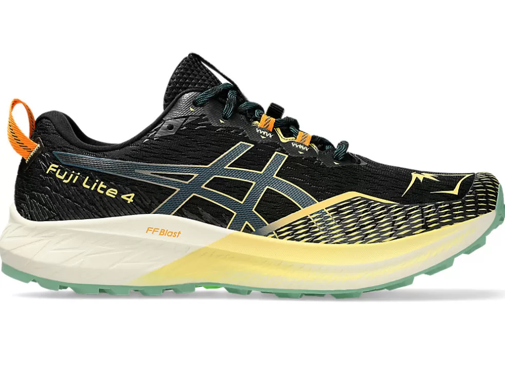 FUJI LITE™ | Trail running>ASICS FUJILITE 4 Black/Magnetic Blue