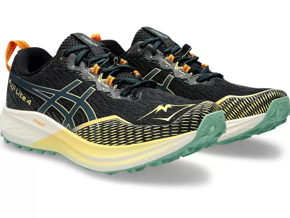 FUJI LITE™ | Trail running>ASICS FUJILITE 4 Black/Magnetic Blue