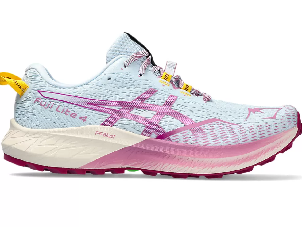 Trail running | FUJI LITE™>ASICS FUJILITE 4 Light Blue/Blackberry