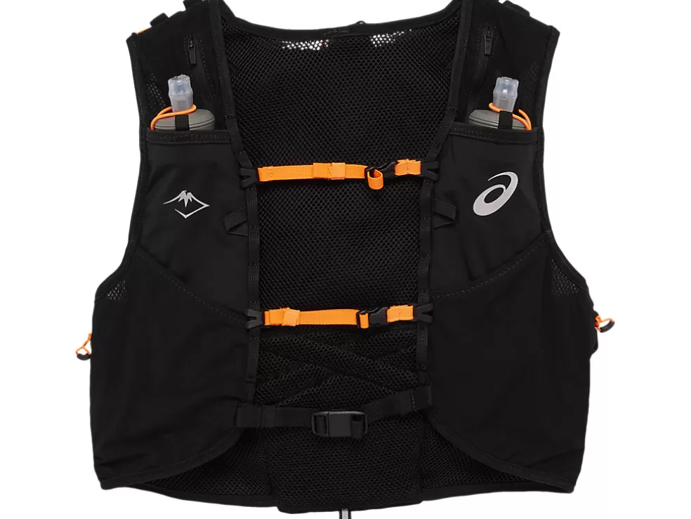 Kleding | Trail running>ASICS FUJITRAIL HYDRATION VEST 7L Performance Black/Shocking Orange