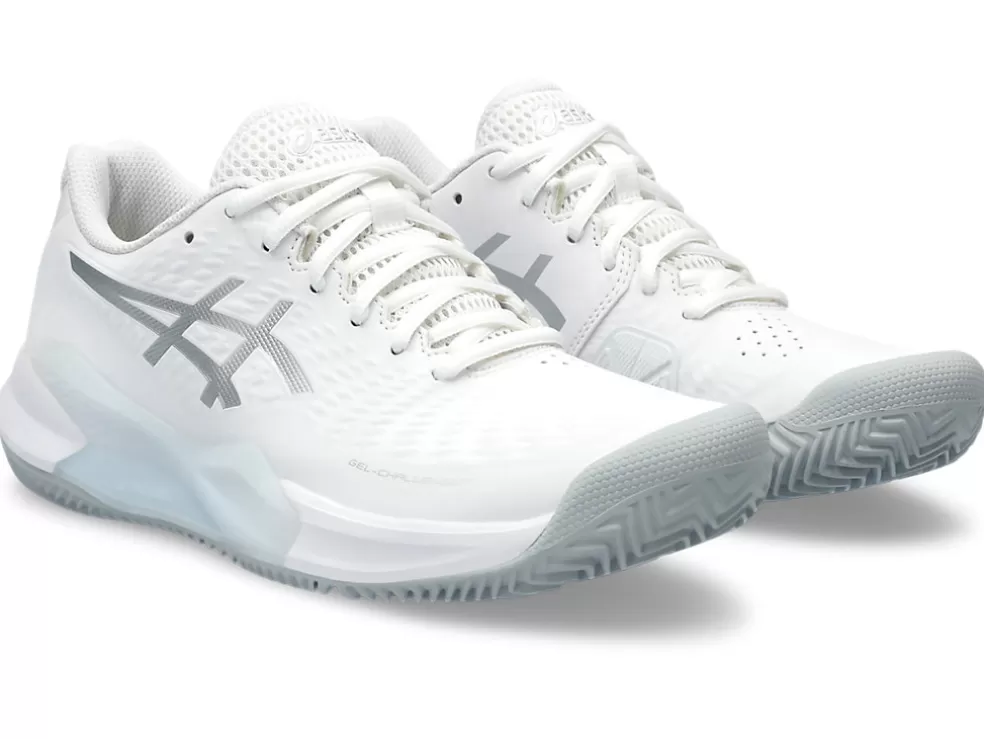 Tennisschoenen | Tennis>ASICS GEL-CHALLENGER 14 CLAY White/Pure Silver