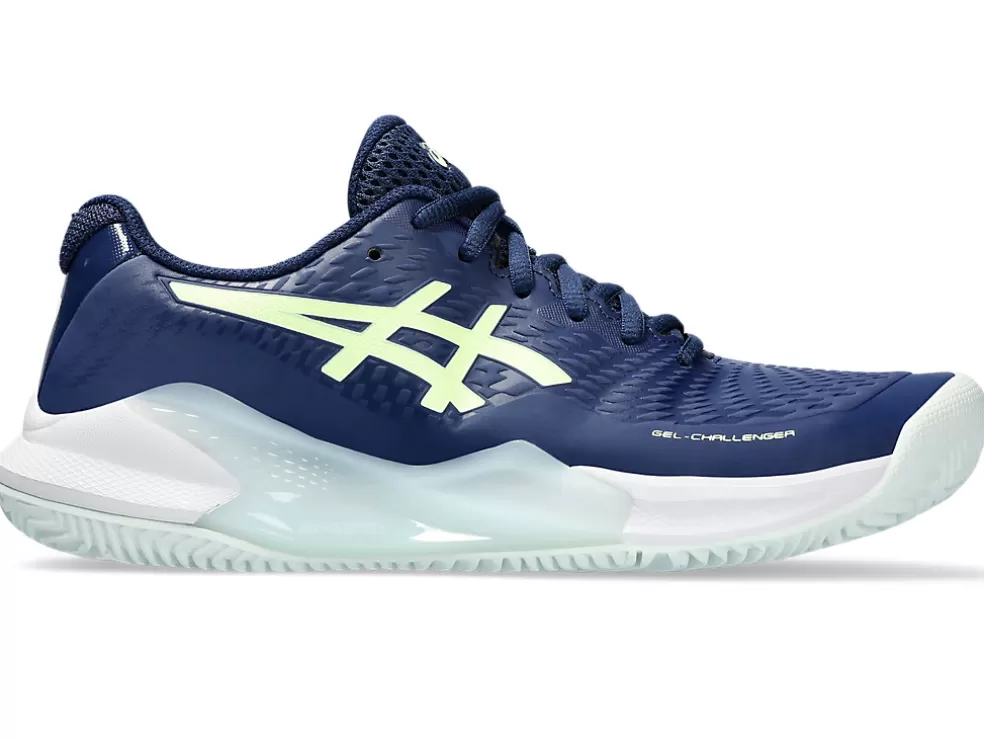 Tennisschoenen | Tennis>ASICS GEL-CHALLENGER 14 CLAY Blue Expanse/Illuminate Yellow