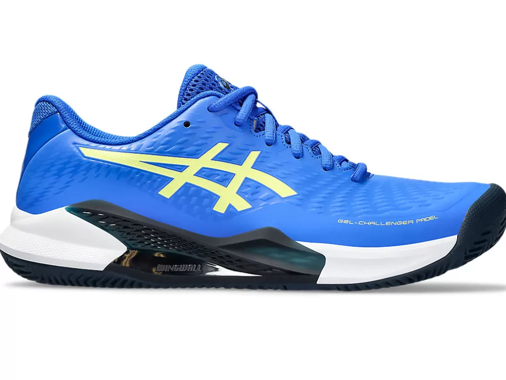 Padel | Padel>ASICS GEL-CHALLENGER 14 PADEL Illusion Blue/Glow Yellow