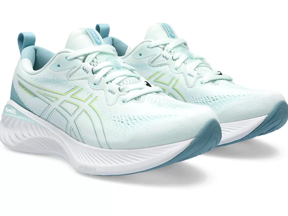 GEL-CUMULUS™ | Hardloopschoenen>ASICS GEL-CUMULUS 25 Soothing Sea/Glow Yellow