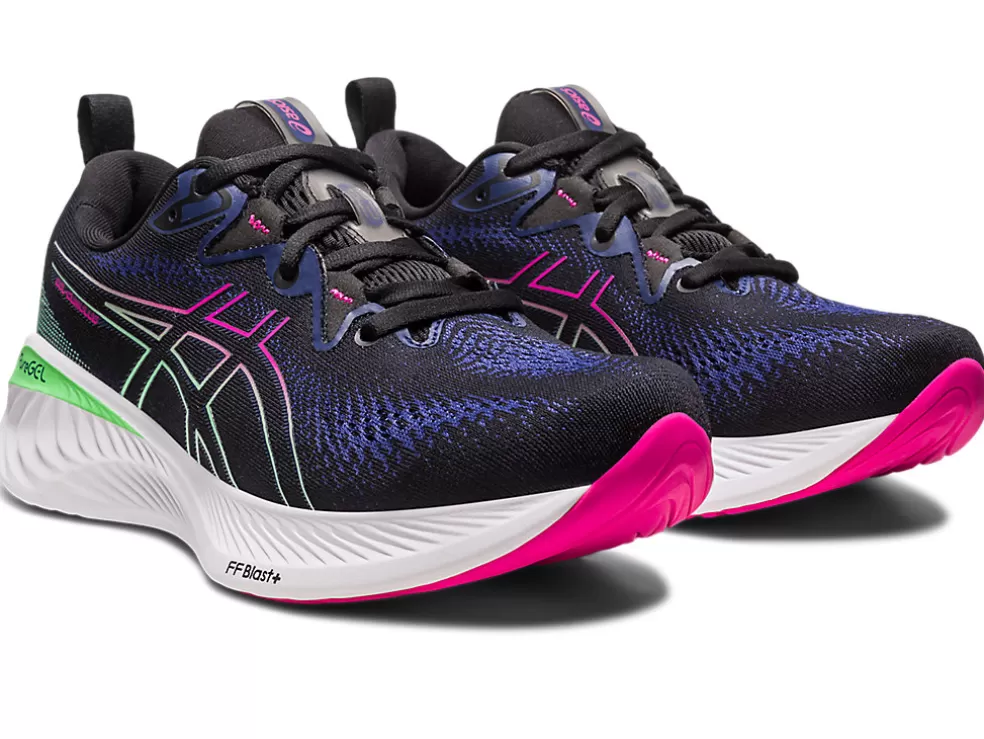 GEL-CUMULUS™ | Hardloopschoenen>ASICS GEL-CUMULUS 25 Black/Pink Rave