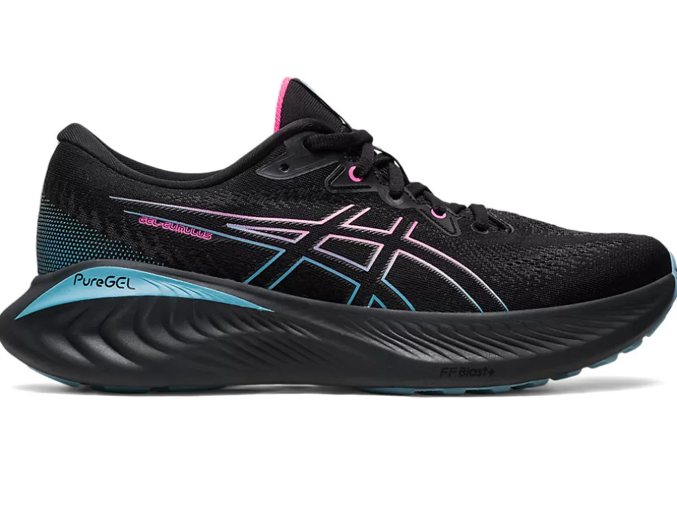 GEL-CUMULUS™ | Verder hardlopen - neutral>ASICS GEL-CUMULUS 25 GTX Black/Hot Pink