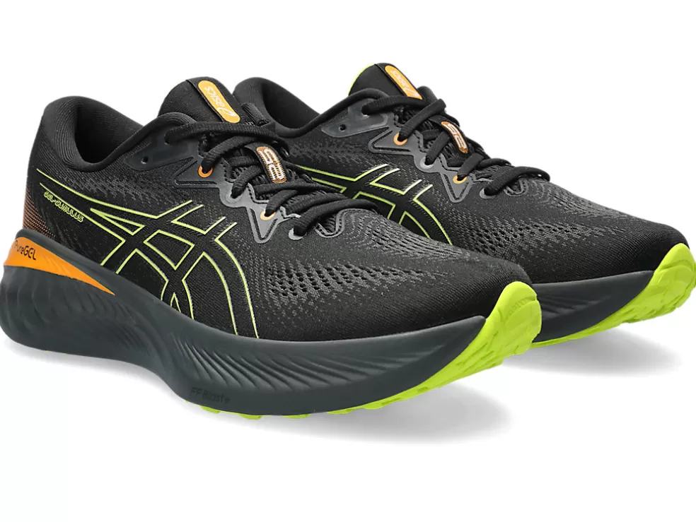 GEL-CUMULUS™ | Verder hardlopen - neutral>ASICS GEL-CUMULUS 25 GTX Black/Neon Lime