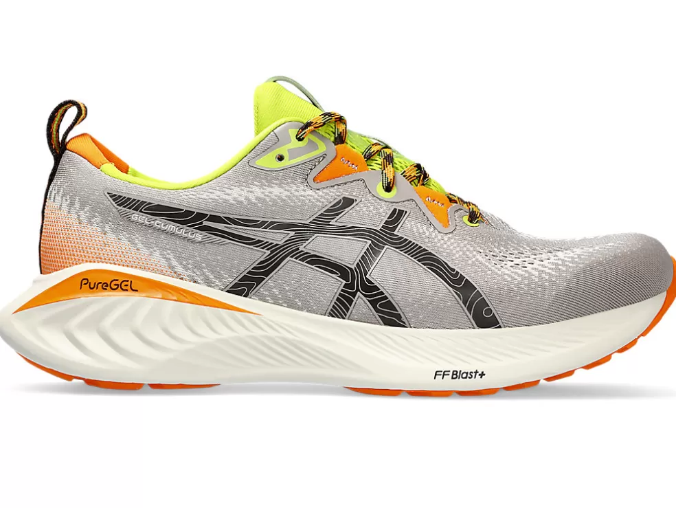 GEL-CUMULUS™ | Hardloopschoenen>ASICS GEL-CUMULUS 25 TR Nature Bathing/Neon Lime