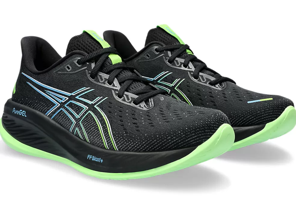 GEL-CUMULUS™ | Hardloopschoenen>ASICS GEL-CUMULUS 26 Black/Electric Lime