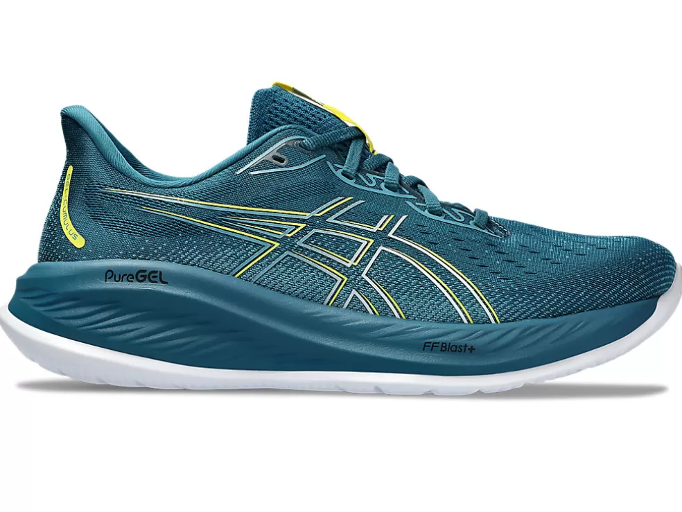 GEL-CUMULUS™ | Hardloopschoenen>ASICS GEL-CUMULUS 26 Evening Teal/Bright Yellow