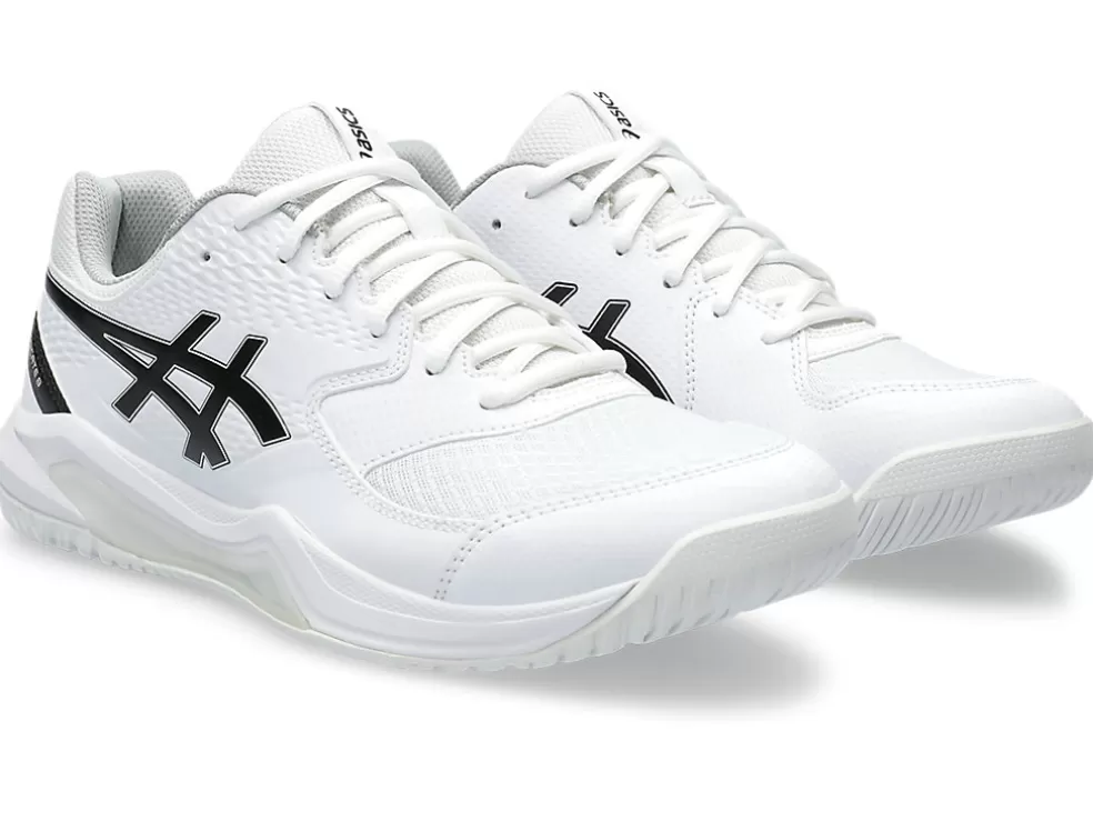 Tennisschoenen | Tennis>ASICS GEL-DEDICATE 8 White/Black