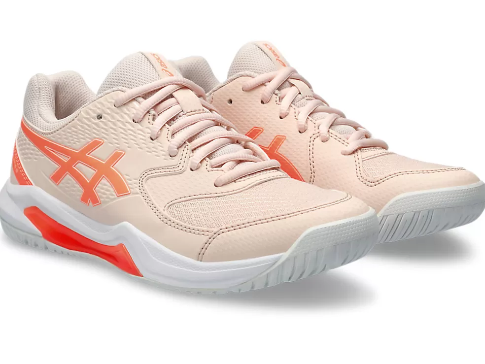 Tennisschoenen | Tennis>ASICS GEL-DEDICATE 8 Pearl Pink/Sun Coral