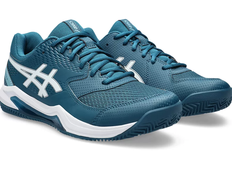 Tennisschoenen | Tennis>ASICS GEL-DEDICATE 8 CLAY Restful Teal/White