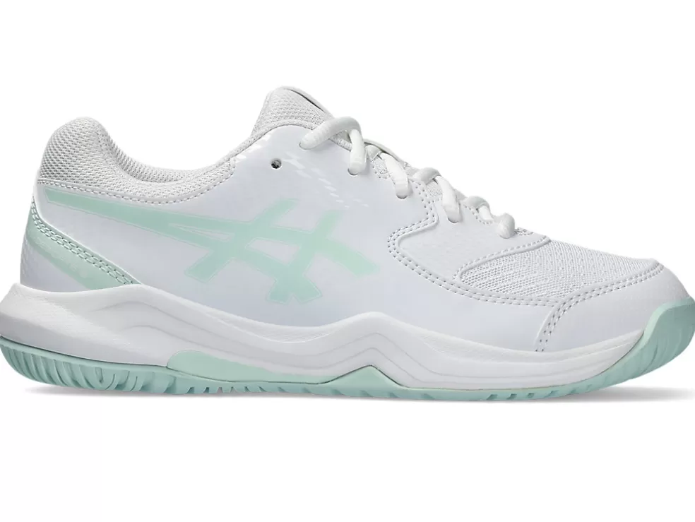 Tennisschoenen | Schoenen>ASICS GEL-DEDICATE 8 GS White/Pale Blue