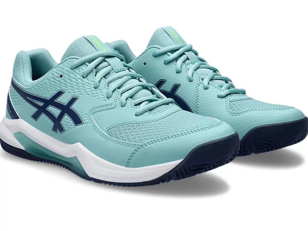 Padel | Padel>ASICS GEL-DEDICATE 8 PADEL Teal Tint/Thunder Blue