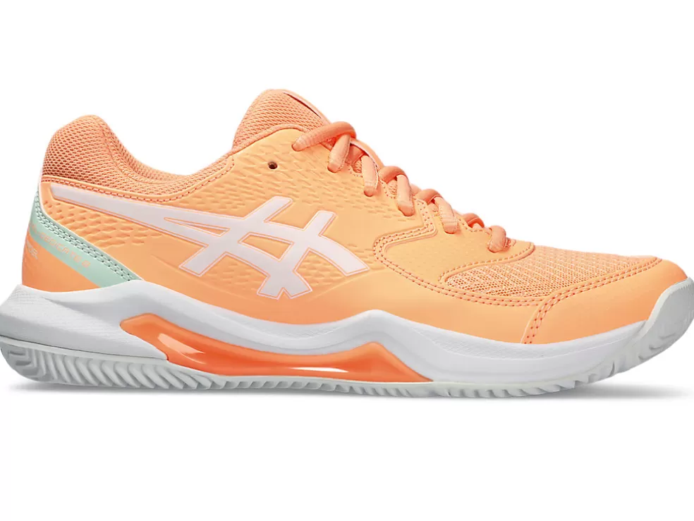 Padel | Padel>ASICS GEL-DEDICATE 8 PADEL Bright Sunstone/White