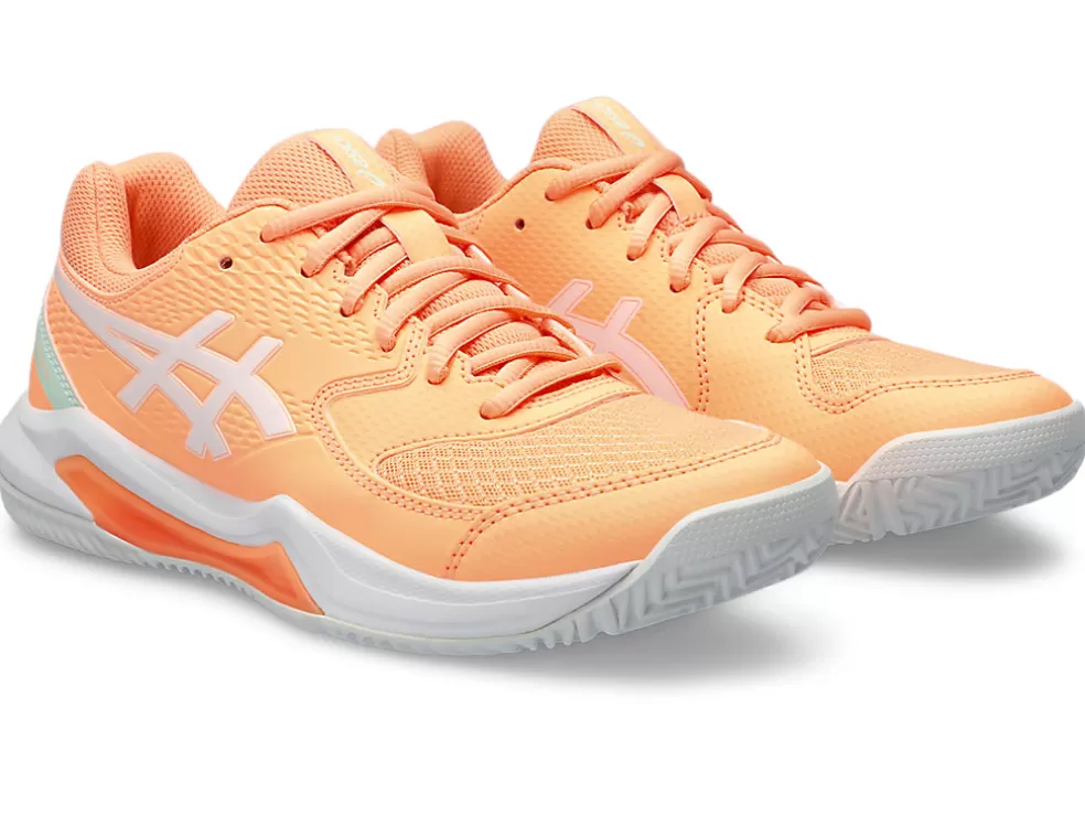 Padel | Padel>ASICS GEL-DEDICATE 8 PADEL Bright Sunstone/White