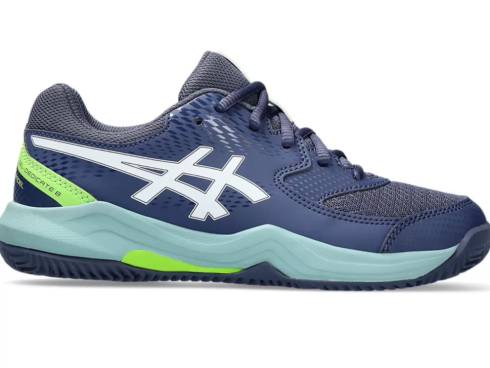 Padel | Andere sporten>ASICS GEL-DEDICATE 8 PADEL GS Thunder Blue/White