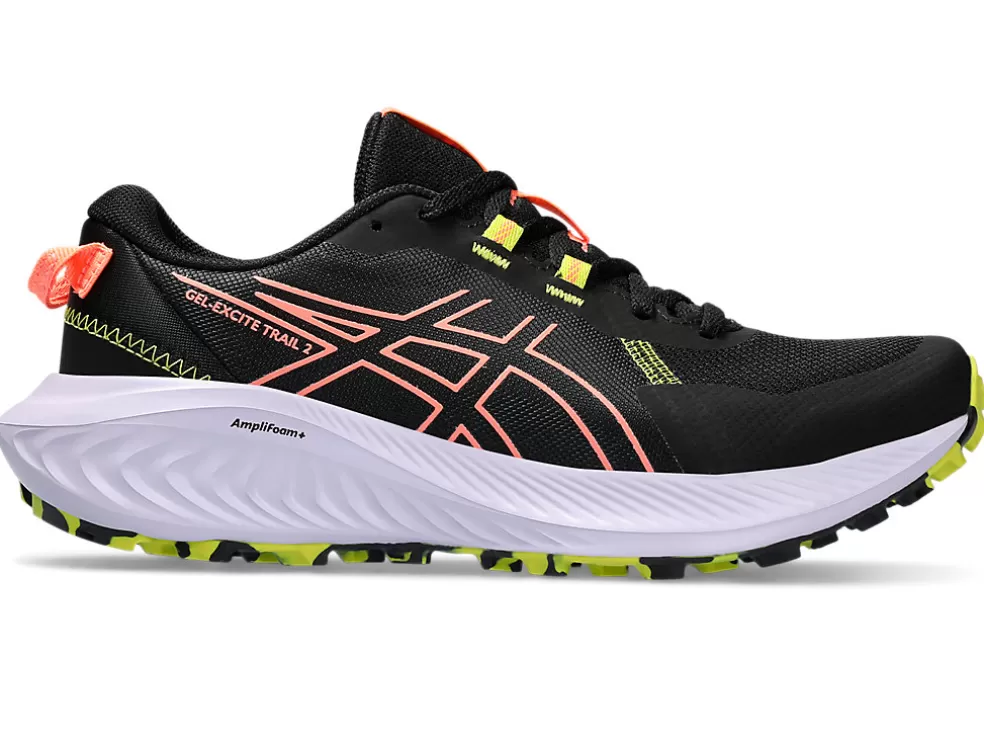 Trail running | Trailschoenen & wandelschoenen>ASICS GEL-EXCITE TRAIL 2 Black/Sun Coral